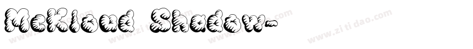 McKloud Shadow字体转换